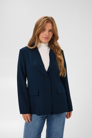 Kaffe Blazers in Blauw: voorkant