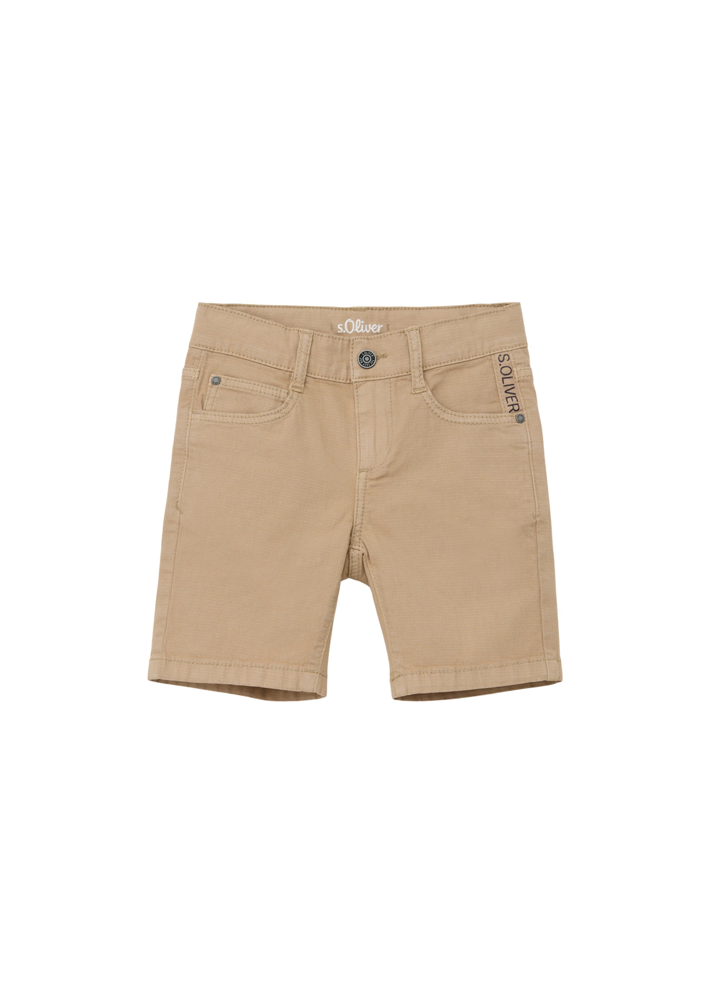 s.Oliver Slimfit Housut värissä beige: etupuoli