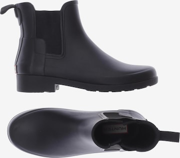 HUNTER Dress Boots in 36 in Black: front