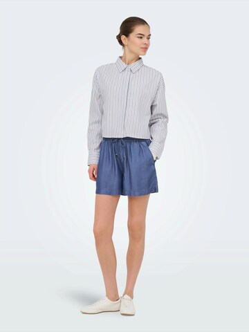 ONLYLoosefit Hlače 'ONLCHARIS' - plava boja