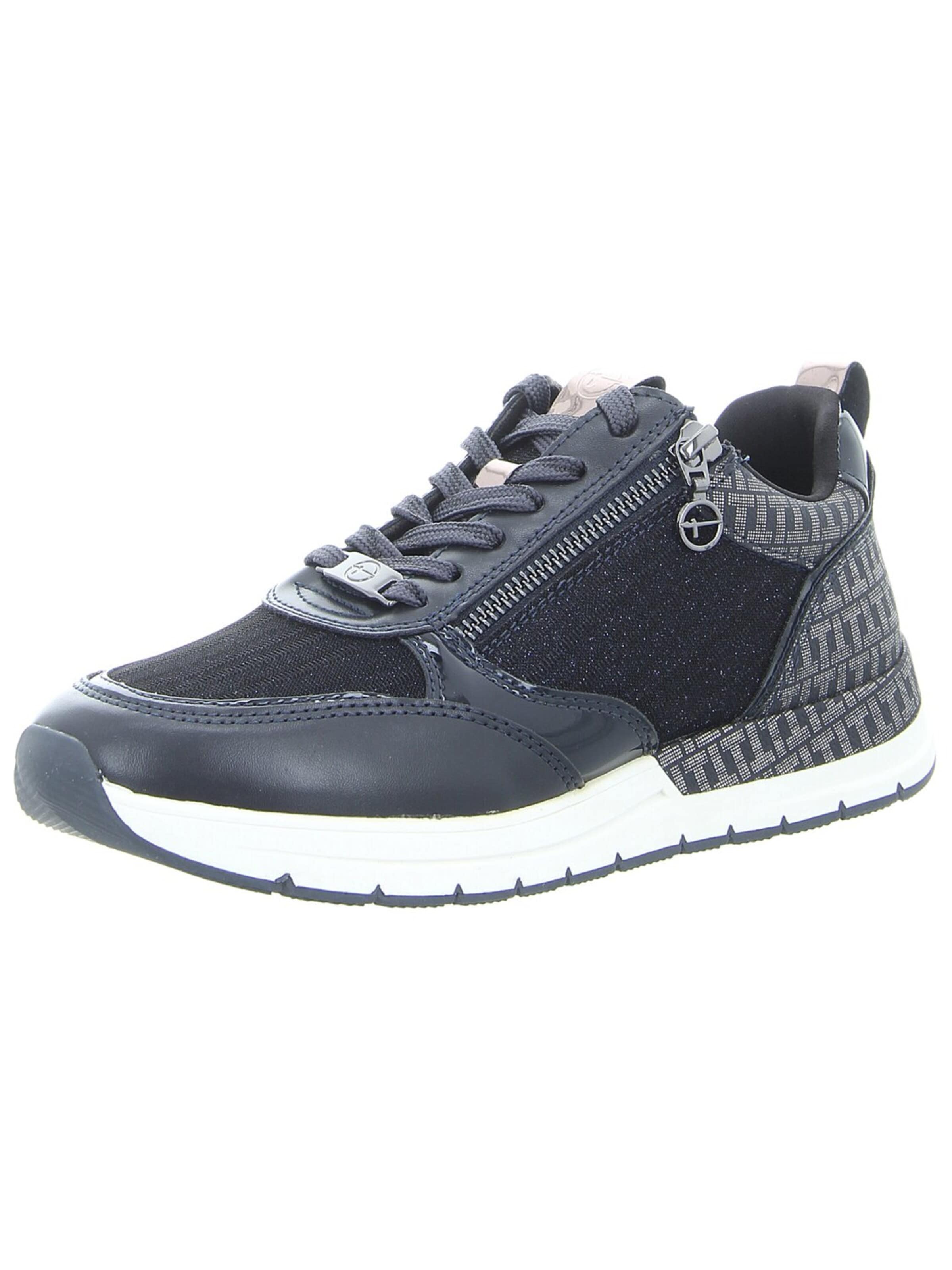 Scarpa stringata 'Sneaker Damen 1-1-23732-41-890 Kunststoff (Synthetik) in blau' di Tamaris in blu: frontale