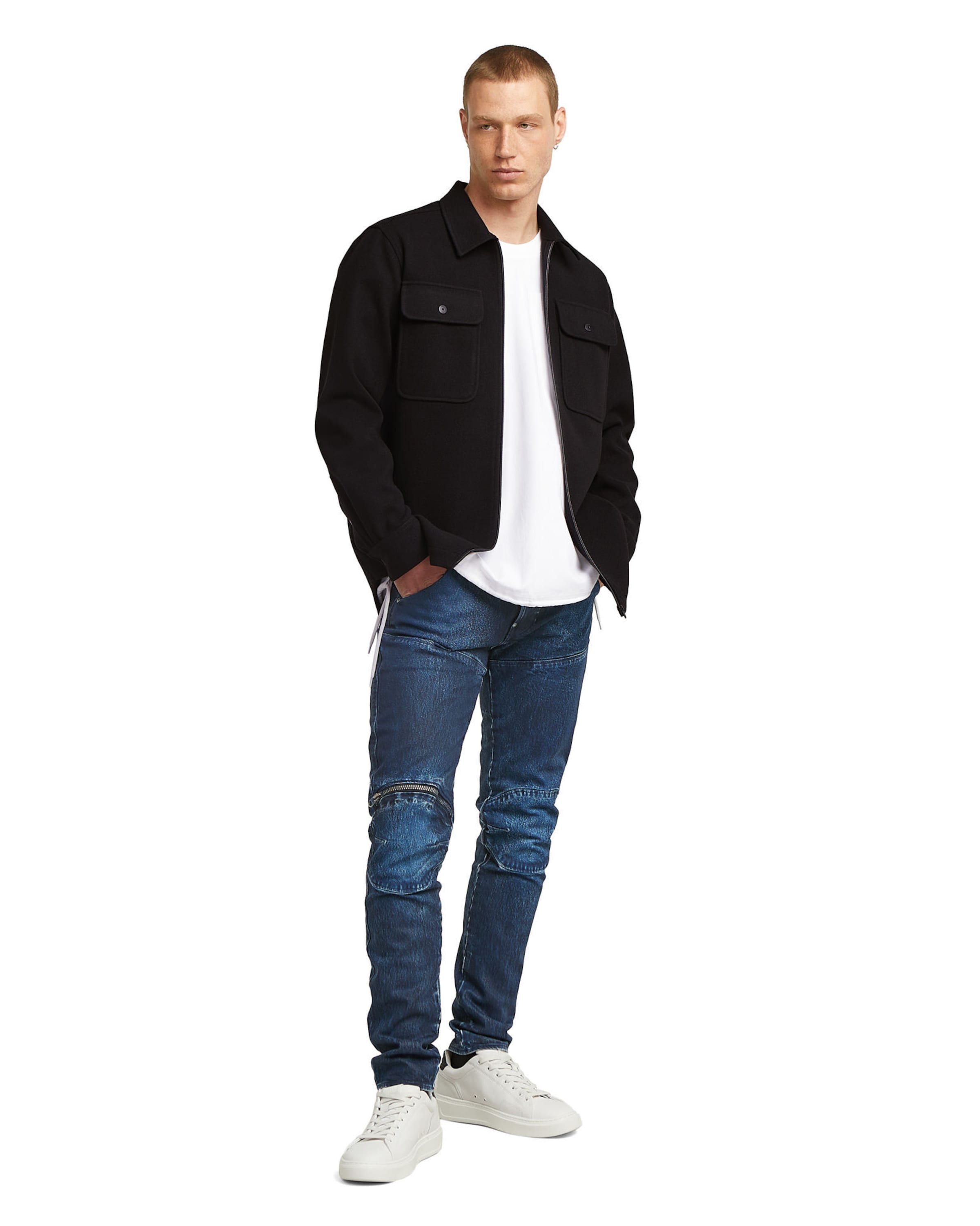 G-STAR Regular fit Button Up Shirt in Black