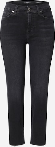 7 for all mankind - regular Vaquero en negro: frente