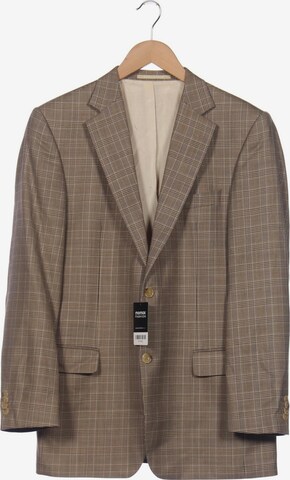 HECHTER PARIS Suit Jacket in XL in Brown: front