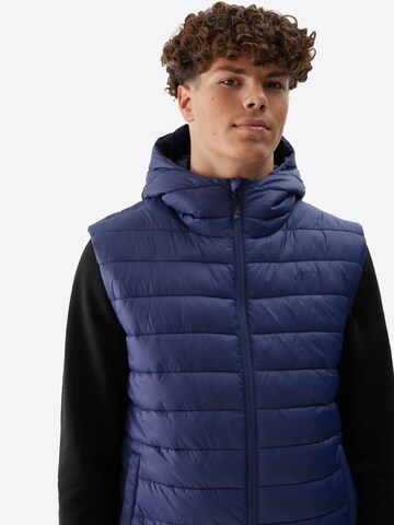 Gilet 4F en bleu