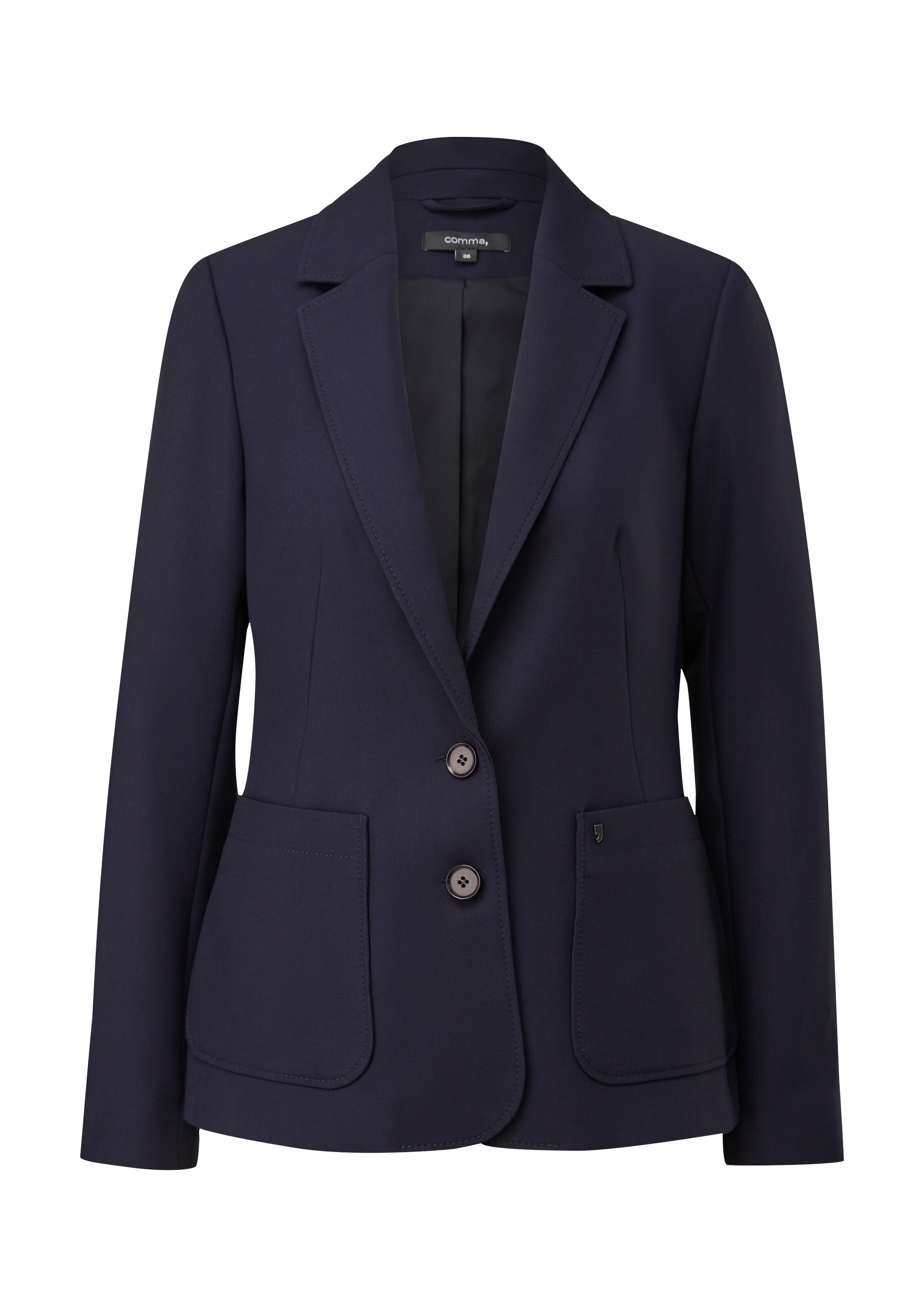 Blazer COMMA en bleu : devant