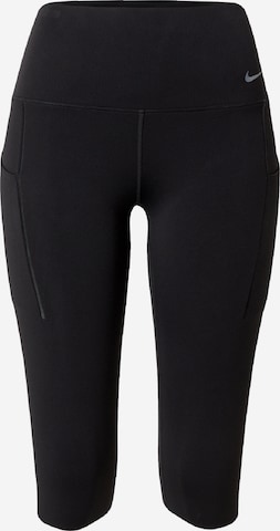 NIKE Regular Sportbroek 'UNIVERSA' in Zwart: voorkant