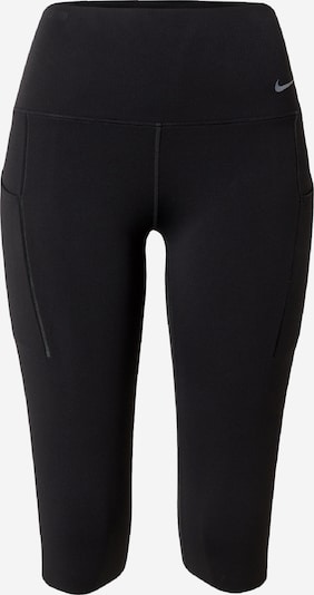 Sportinės kelnės 'UNIVERSA' iš NIKE, spalva – pilka / juoda, Prekių apžvalga