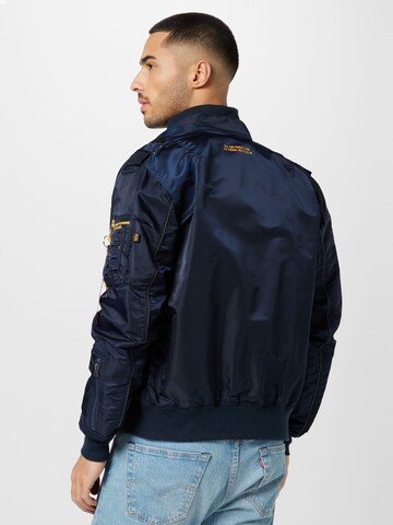 Veste mi-saison 'Falcon II' ALPHA INDUSTRIES en bleu