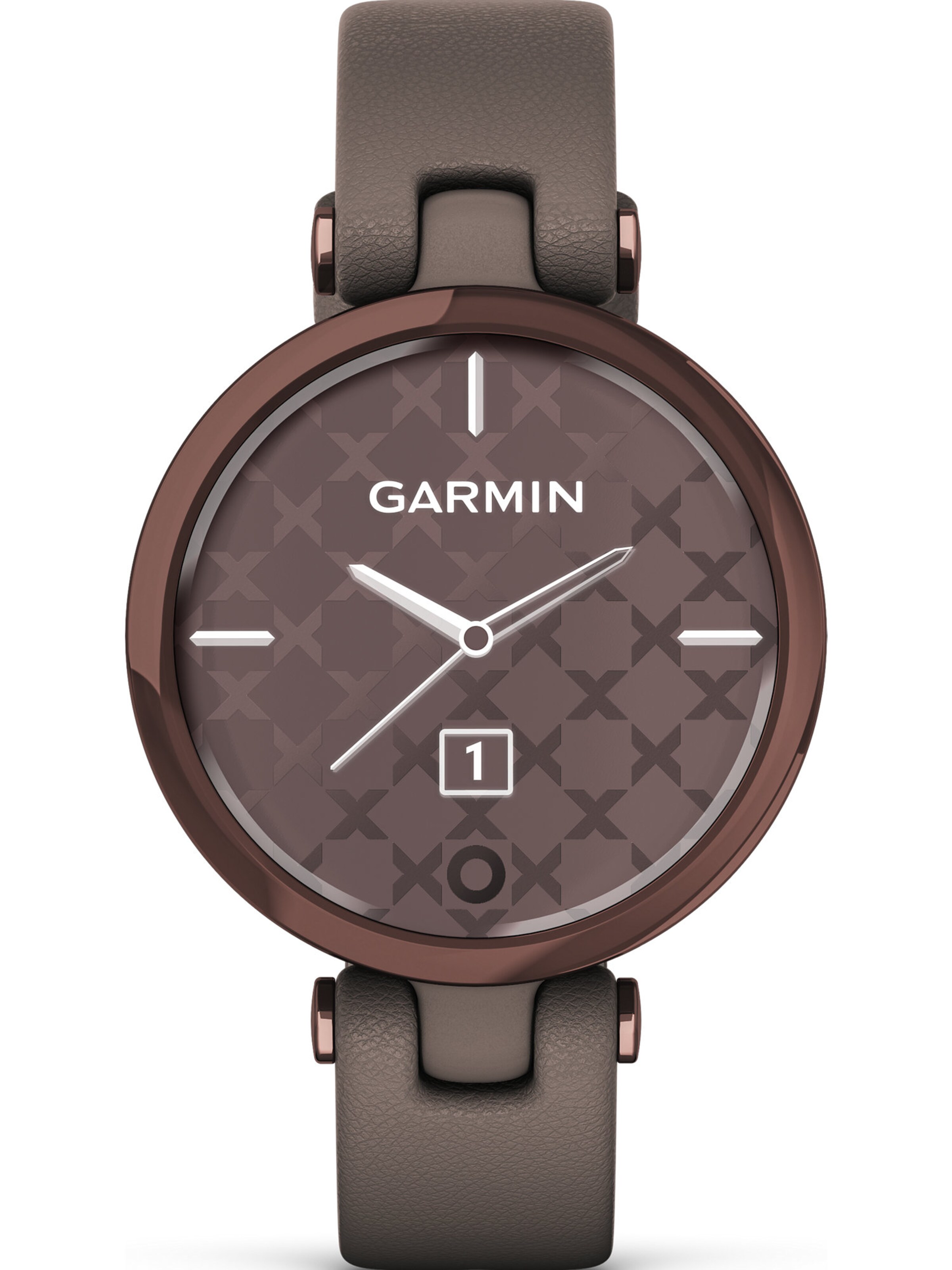Frauen Sportarten GARMIN Garmin Damen-Smartwatch ' ' in Braun - LW99416