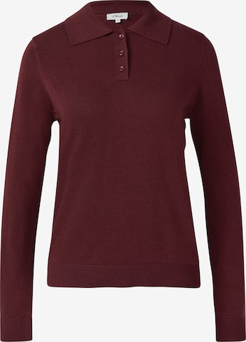 s.Oliver Свитер в Красный: спереди