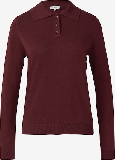 Megztinis iš s.Oliver, spalva – vyšninė spalva, Prekių apžvalga