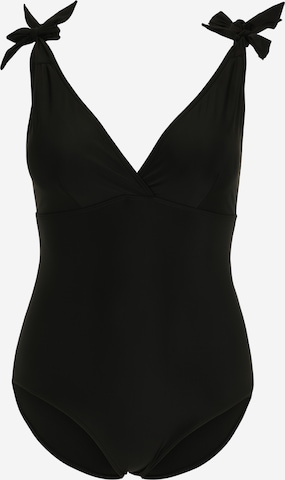ONLY Carmakoma Swimsuit 'CLARA' in Black: front