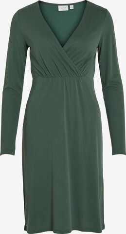 VILA Sukienka w kolorze zielony: przód