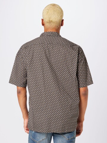BOSS - Comfort Fit Camisa 'Drew' em castanho