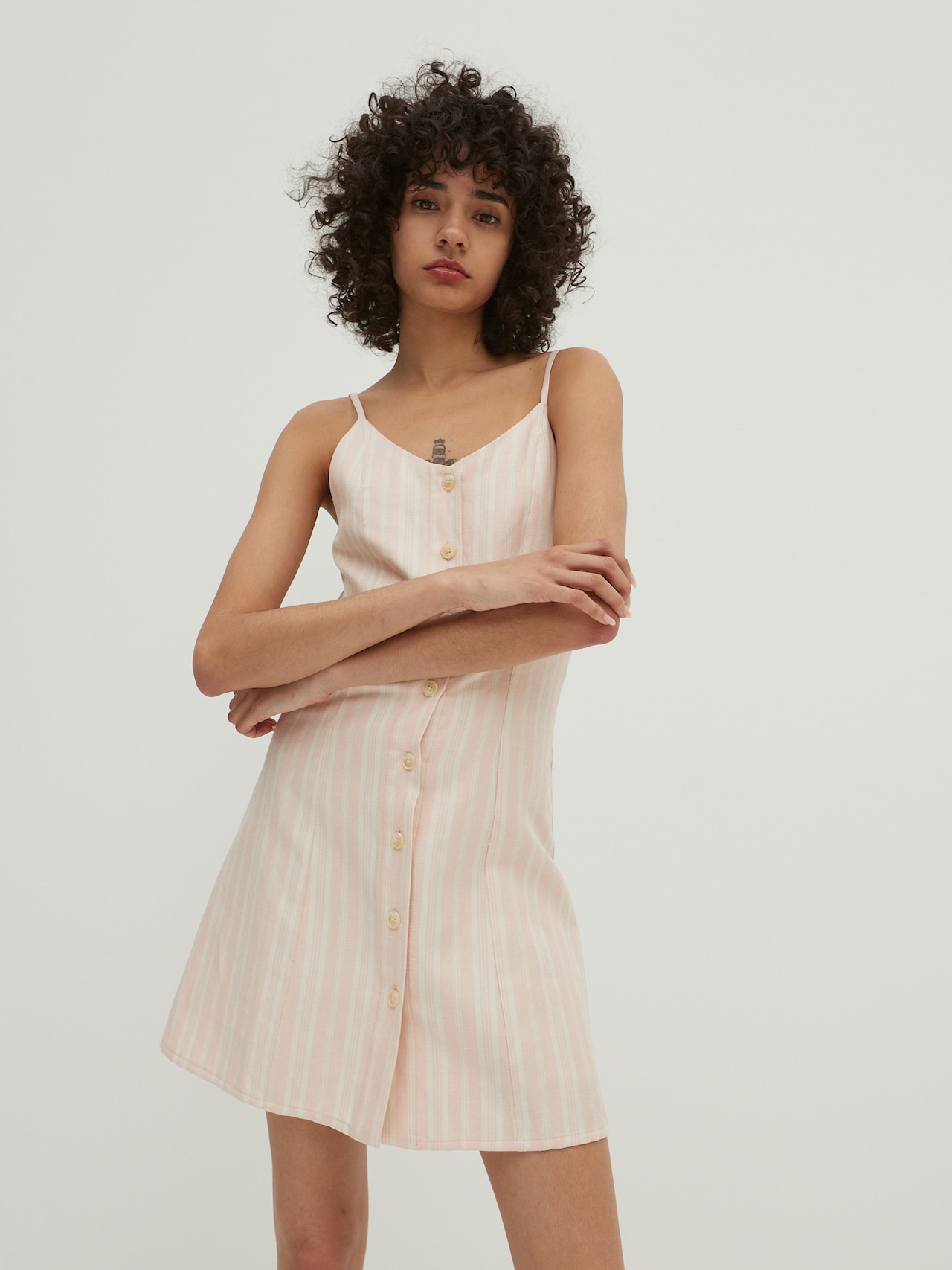 EDITED Producten Jurk 'Kili' Gemengde kleuren