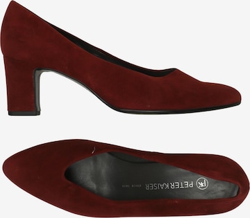 PETER KAISER Pumps 39 in Rot: Vorderseite