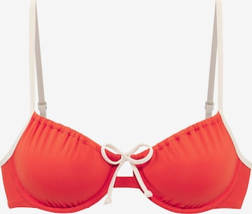 Copenhagen Studios Bikinitoppi värissä oranssi: etupuoli