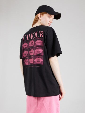 Maglietta 'SARA' di ONLY in nero: frontale