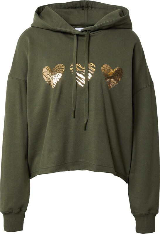 ABOUT YOU Sweatshirt 'Nicky' in Khaki ABOUT YOU Sweatshirt 'Nicky' in Khaki