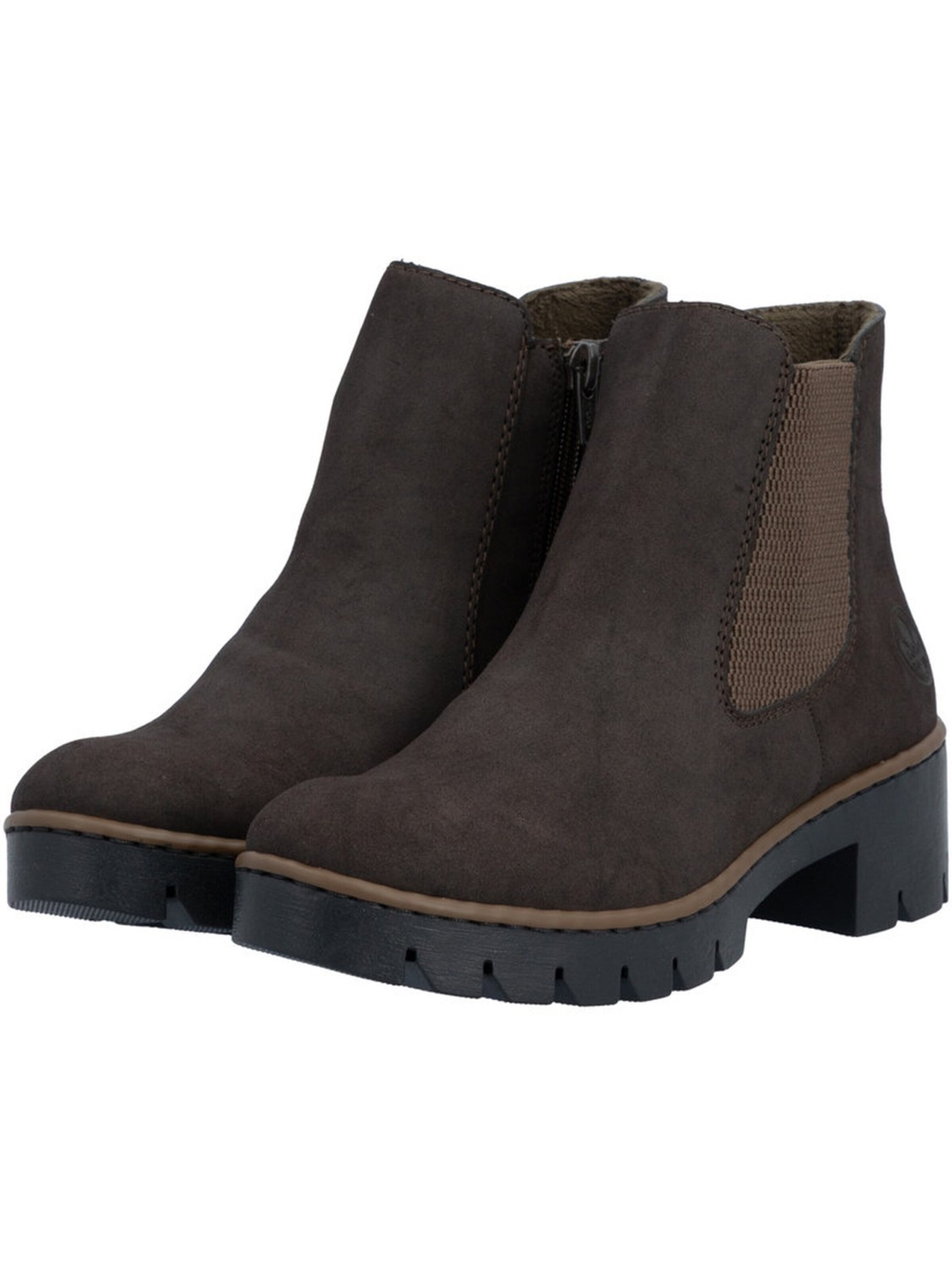 Bottines 'HWK' Rieker en marron