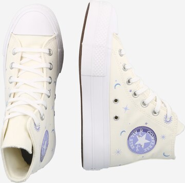 Baskets hautes 'Chuck Taylor All Star Lift' CONVERSE en beige