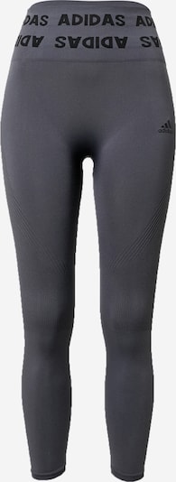 ADIDAS PERFORMANCE Sporthose in dunkelgrau / schwarz, Produktansicht