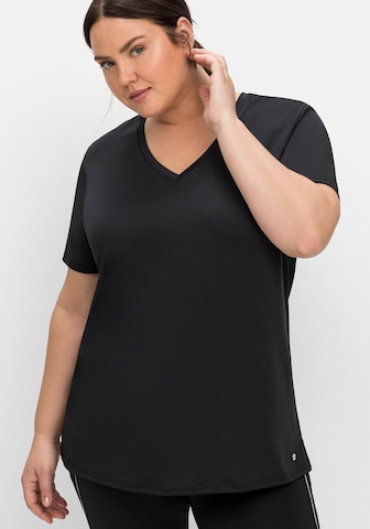 SHEEGO Functioneel shirt in Zwart: voorkant