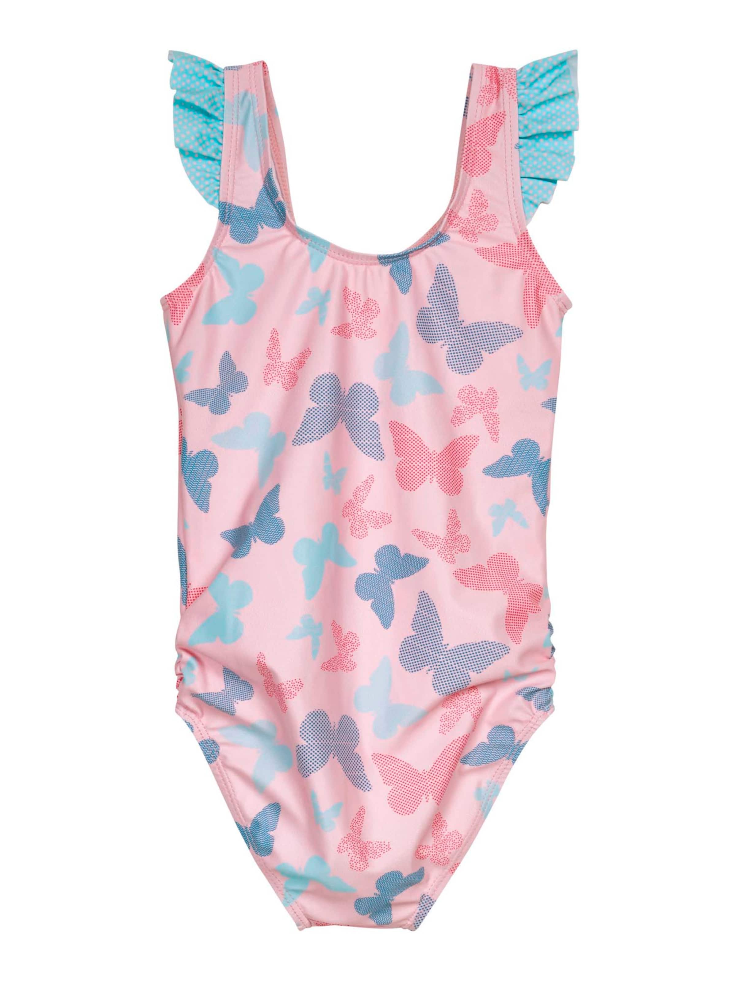 PLAYSHOES Ochrona UV 'Schmetterlinge' w kolorze różowy