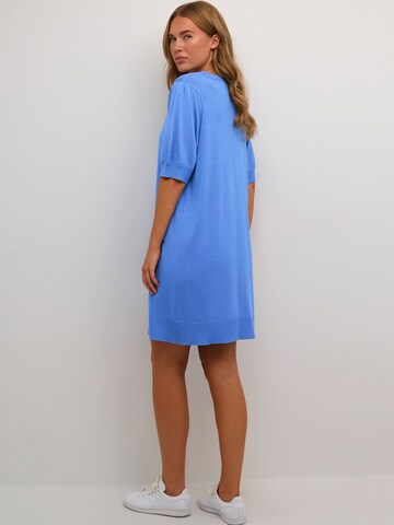 Kaffe Knitted dress 'Lizza' in Blue