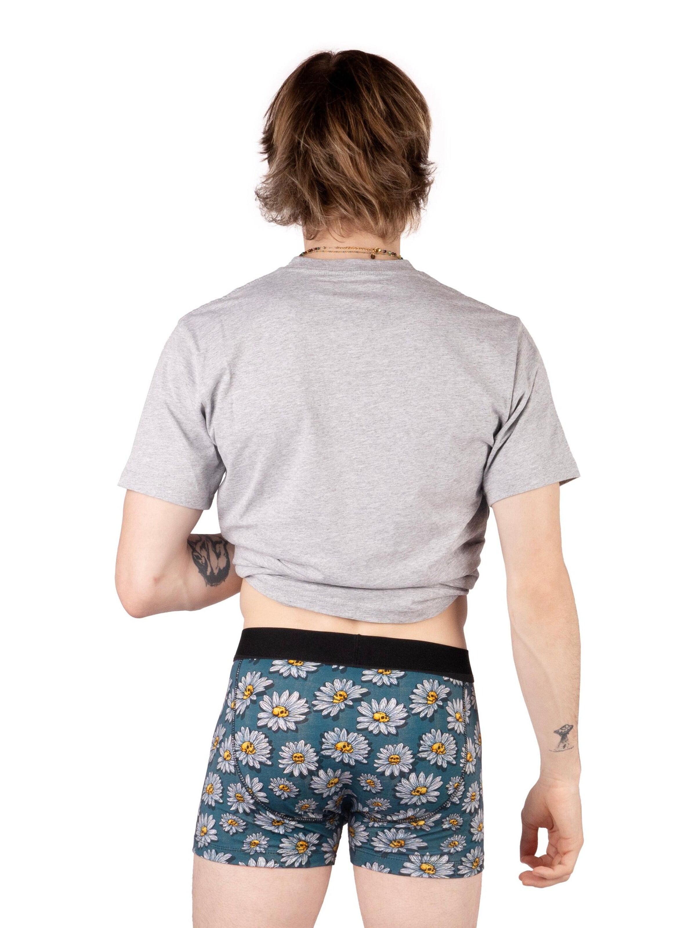 Boxers 'Daisies - Boxer Brief' American Socks en bleu