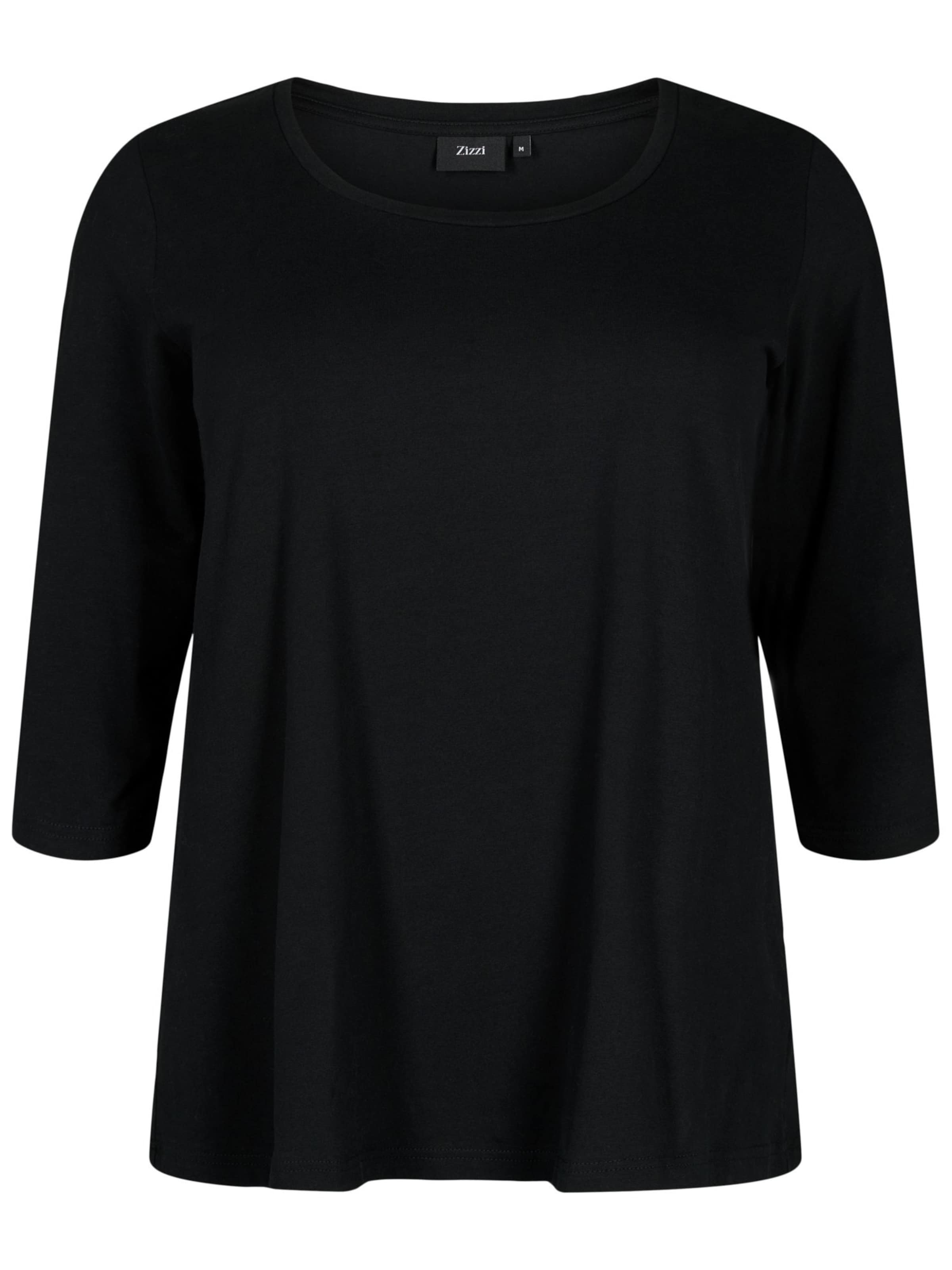 Zizzi Tričko – černá: přední strana