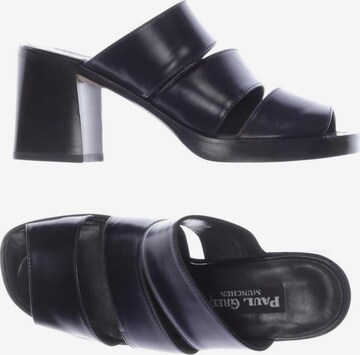 Paul Green Sandalen 35,5 in Blau: Vorderseite