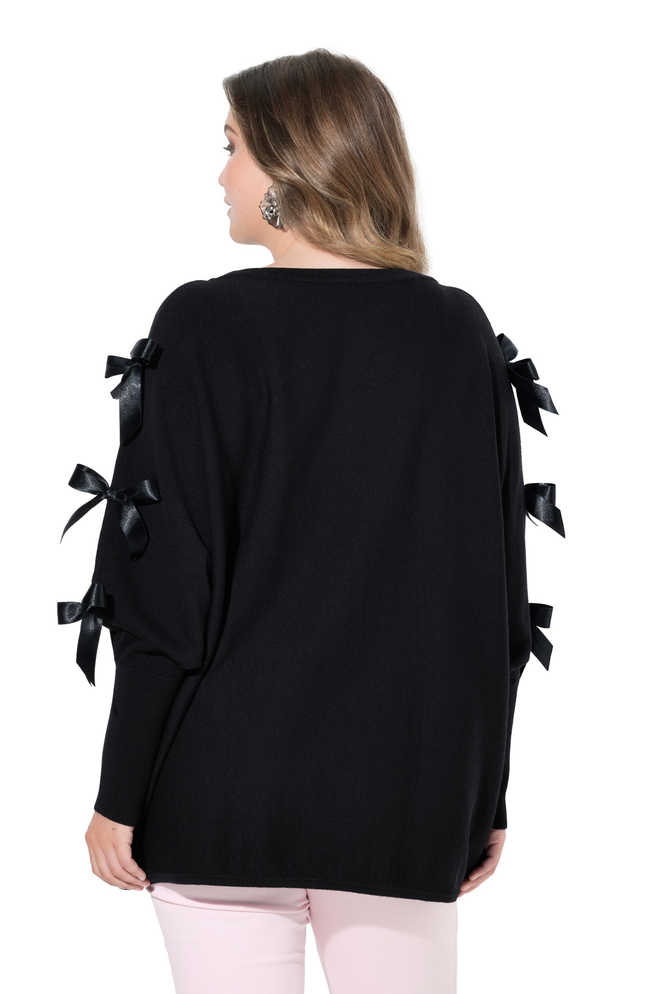 MIAMODA Sweater in Black