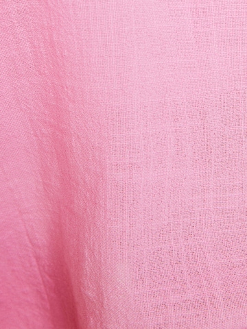 Bershka Lużny krój Spodnie w kolorze różowy