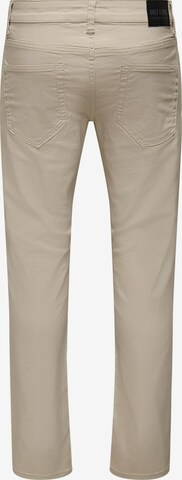 regular Pantaloni 'LOOM' di Only & Sons in beige