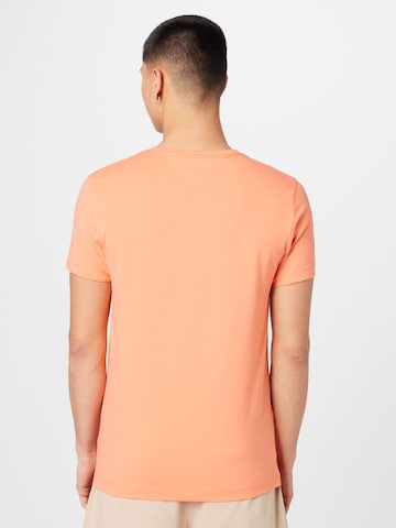 TOMMY HILFIGER Slim fit T-shirt i orange