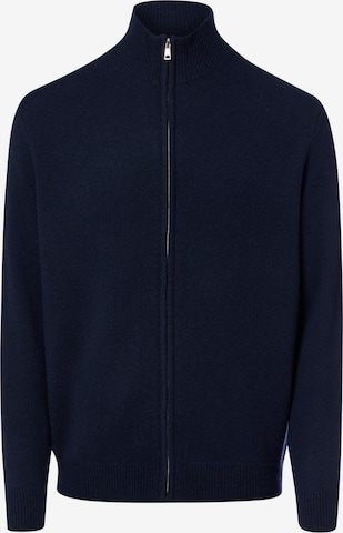 Vestes en maille Andrew James en bleu : devant