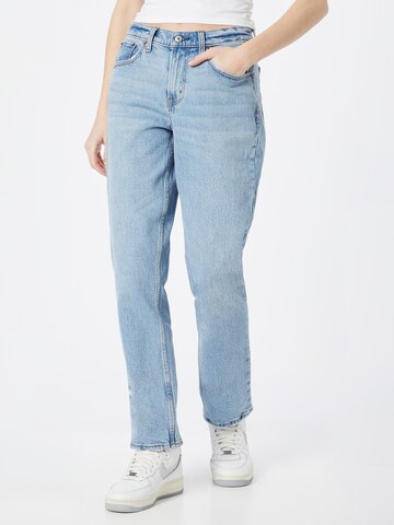Abercrombie & Fitch Normalny krój Jeansy w kolorze niebieski: przód