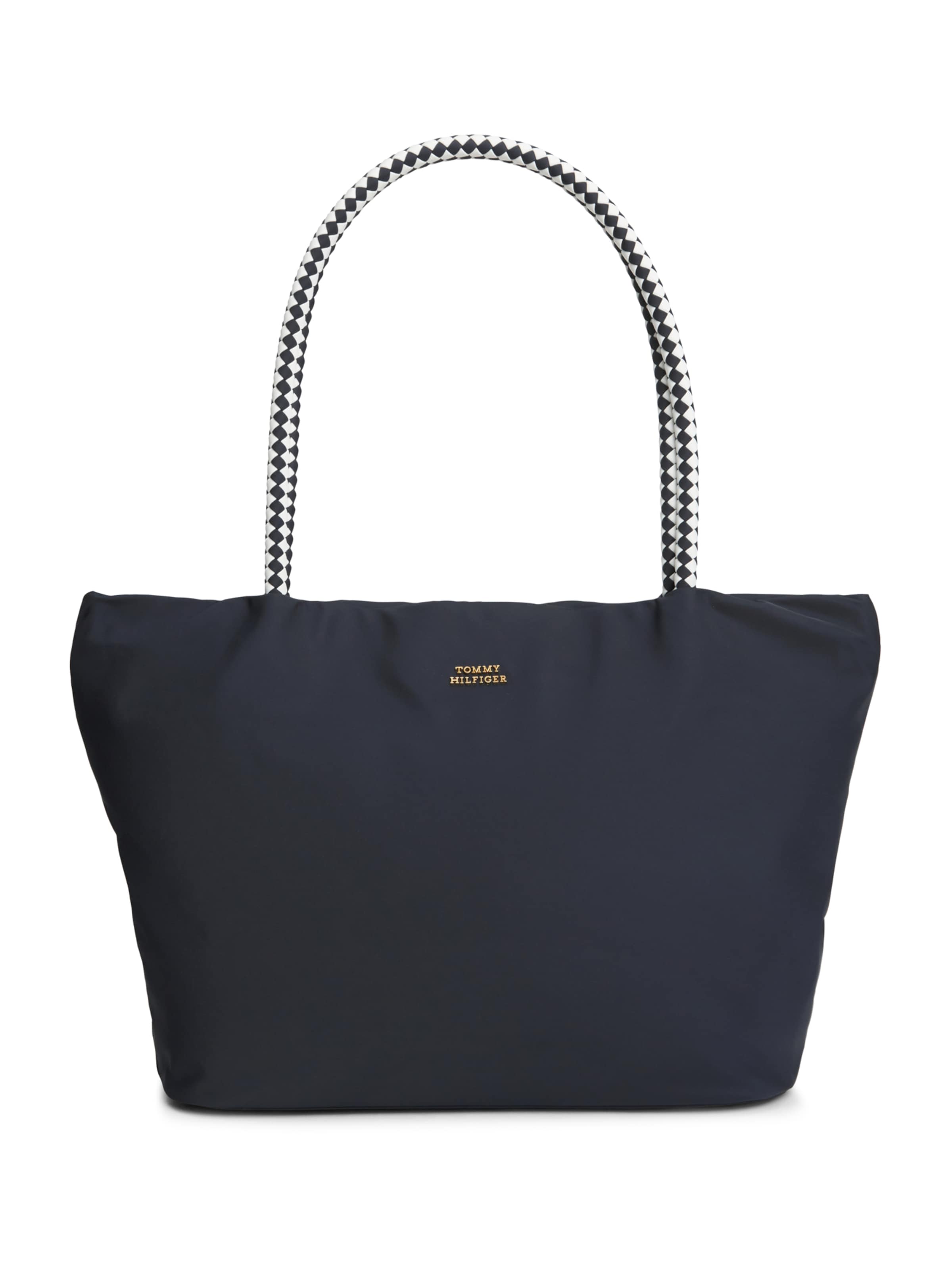 TOMMY HILFIGER Nákupní taška 'MARINA' – modrá: přední strana