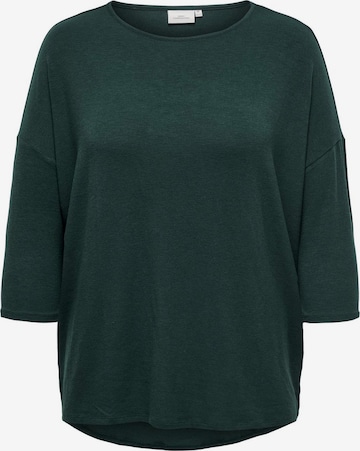 ONLY Carmakoma Shirt in Groen: voorkant