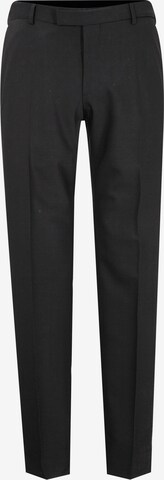 STRELLSON Slim fit Pleated Pants 'Madden' in Black: front