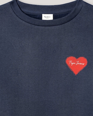 Felpa 'Peyton' di Pepe Jeans in blu