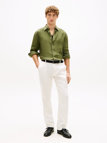 TOMMY HILFIGER Regular Fit Hemd in Grün