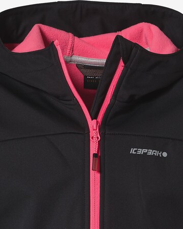 ICEPEAK Outdoorjacke 'Kleve' in Schwarz