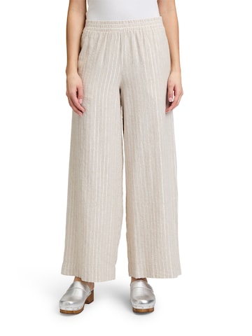 Cartoon Loosefit Broek in Beige: voorkant