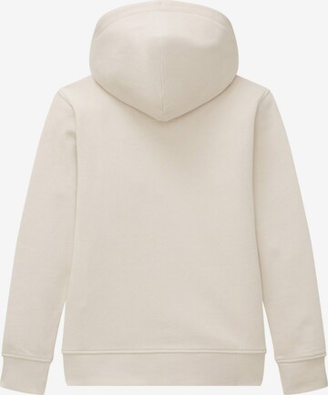 TOM TAILOR Sweatshirt in Beige