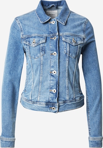 Pepe Jeans - Chaqueta de entretiempo en azul: frente