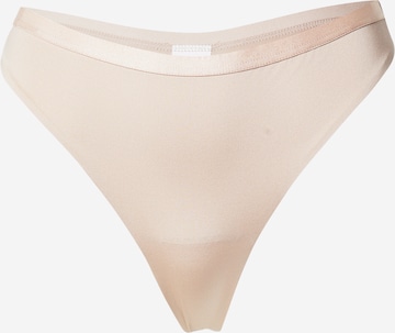 NATURANA String in Beige: Vorderseite
