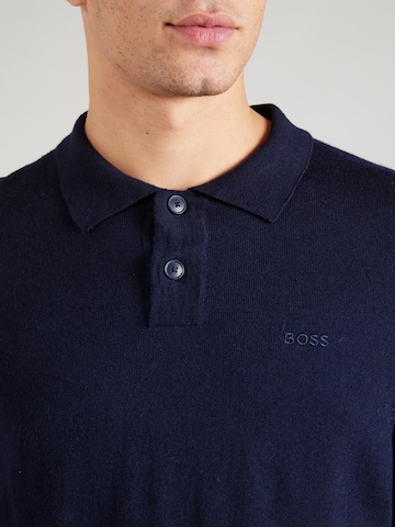 BOSS Trui 'Avac' in Blauw